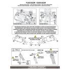 Oldaldoboz tartó cső BMW F 900 GS (2024-2025) GIVI Trekker Outback dobozhoz