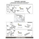 Oldaldoboz tartó cső BMW F 900 GS (2024-2025) GIVI Trekker Outback dobozhoz