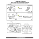 Oldaldoboz tartó cső BMW F 900 GS (2024-2026) GIVI Trekker Outback dobozhoz
