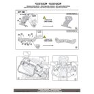 Oldaldoboz tartó cső BMW F 900 GS (2024-2025) GIVI Trekker Outback dobozhoz