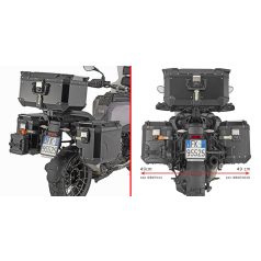   Oldaldoboz tartó cső BMW R 1300 GS Adventure (2025) GIVI Trekker Outback dobozhoz