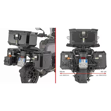   Oldaldoboz tartó cső BMW R 1300 GS Adventure (2025-2026) GIVI Trekker Outback dobozhoz