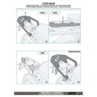 Oldaldoboz tartó cső BMW R 1300 GS Adventure (2025) GIVI Trekker Outback dobozhoz