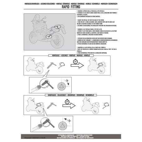 Oldaldoboz tartó cső KTM 1290 Super Adventure R / S (2021-2025) GIVI Trekker Outback dobozhoz
