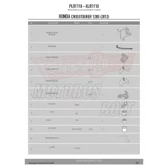   Oldaldoboz tartó cső Honda Crosstourer 1200 / Crosstourer 1200 DCT (2012-2018) GIVI