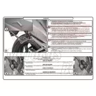 Oldaldoboz tartó cső Honda Crosstourer 1200 / Crosstourer 1200 DCT (2012-2018) GIVI