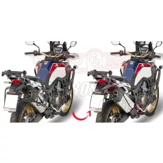   Oldaldoboz tartó cső Honda CRF 1000 L Africa Twin (2016-2017) GIVI Trekker Outback dobozhoz