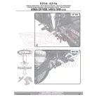 Oldaldoboz tartó cső Honda CRF 1000 L Africa Twin (2016-2017) GIVI Trekker Outback dobozhoz