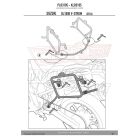 Oldaldoboz tartó cső SUZUKI DL 1000 V-STROM (14-16) / Suzuki DL 1000 V-Strom (2017-2018) GIVI