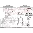 Oldaldoboz tartó cső Kawasaki Versys 1000/SE (2019-2024) GIVI