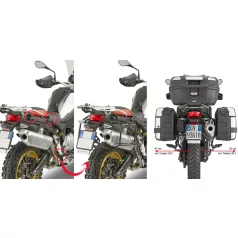   Oldaldoboz tartó cső BMW F 750 GS (2018-2019), (2020-2023) / BMW F 850 GS (2018-2019), (2020-2023) / F850 GS ADVENTURE (2019-2023) GIVI