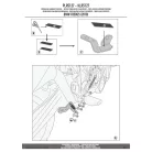 Oldaldoboz tartó cső BMW F 750 GS (2018-2019), (2020-2023) / BMW F 850 GS (2018-2019), (2020-2023) / F850 GS ADVENTURE (2019-2023) GIVI