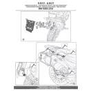 Oldaldoboz tartó cső BMW F 750 GS (2018-2019), (2020-2023) / BMW F 850 GS (2018-2019), (2020-2023) / F850 GS ADVENTURE (2019-2023) GIVI