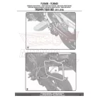 Oldaldoboz tartó cső TRIUMPH TIGER 800 / TIGER 800 XC / TIGER XR (2011-2017) GIVI