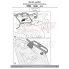 Oldaldoboz tartó cső HONDA CB 500 X (13-18) GIVI