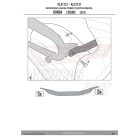 Oldaldoboz tartó cső HONDA CB 500 X (13-18) GIVI