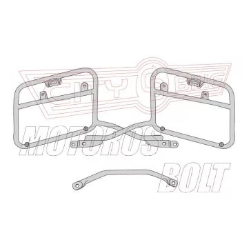   Oldaldoboz tartó cső Honda NC 750 S (2016-2018) / Honda NC 750 X (2016-2018) GIVI