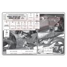 Oldaldoboz tartó cső Honda CBF 500 (04-12) / Honda CBF 600S/ CBF 600N (04-12) / Honda CBF 1000 / ABS (06-09) GIVI