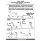 Oldaldoboz tartó cső YAMAHA TRACER 9 / TRACER 9 GT (21-24) GIVI