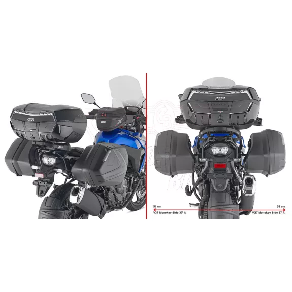 Oldaldoboz tartó cső GIVI SUZUKI V-STROM 800 SE/DE (2023-2026) Oldaldoboz tartó cső GIVI SUZUKI V-STROM 800 SE/DE (2023-2026)