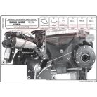 Oldaldoboz tartó cső Kawasaki KLV 1000 (04-10) / Suzuki DL 1000 V-Strom (02-11) GIVI