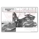 Oldaldoboz tartó cső Suzuki DL 650 V-Strom (04-11) GIVI