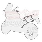 Oldaldoboz tartó cső Suzuki DL 1000 V-Strom (2017-2018) GIVI