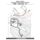 Oldaldoboz tartó cső Suzuki DL 1000 V-Strom (2017-2018) GIVI