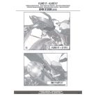 Oldaldoboz tartó cső BMW R 1200 R (2011-2014) / BMW R 1200 RS (2015-2018) /BMW R 1250 R (2019 > 2024) /BMW R 1250 RS (2019 > 2022) GIVI