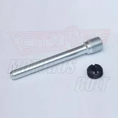 Fékbetét tartó csavar 64mm hosszú M10x1 TOURMAX