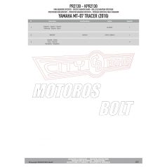   Hűtővédő rács Yamaha MT-07 Tracer (2016-2019) / Yamaha Tracer 700 (2020-2023) GIVI
