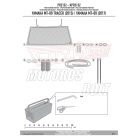Hűtővédő rács Yamaha XSR 700 (2016-2018) / Yamaha MT-09 Tracer (2015-2017) GIVI