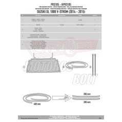   Hűtővédő rács Suzuki DL 1000 V-Strom (2014-2016) / Suzuki DL 1000 V-Strom (2017-2018) GIVI