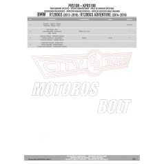   Hűtővédő rács BMW R 1200 GS Adventure (2014-2018) / BMW R 1200 GS (2013-2018) / BMW R 1250 GS (2019-2023) GIVI