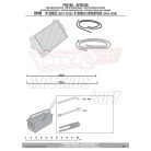 Hűtővédő rács BMW R 1200 GS Adventure (2014-2018) / BMW R 1200 GS (2013-2018) / BMW R 1250 GS (2019-2023) GIVI