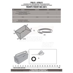Hűtővédő rács TRIUMPH TRIDENT 660 (21 > 24) GIVI