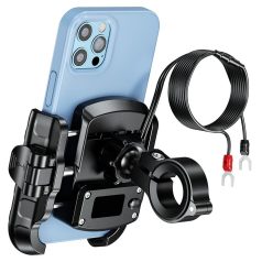   Telefontartó gyors CLIP rögzítési rendszerrel, USB-C kimenettel (EX)