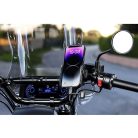 Telefontartó gyors CLIP rögzítési rendszerrel, USB-C kimenettel (EX)