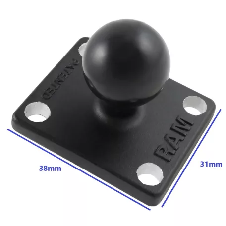 GPS tartó RAM MOUNT 4 lyukas talp, B (1") golyóval
