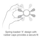 GPS tartó RAM MOUNT B X-grip FEJ