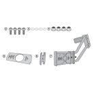 Sárvédő rögzítő kit Honda NC 750 S (2016-2020) / Honda NC 750 X (2016-2020) / Honda NC 750 X (2021-2024) GIVI