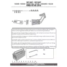 Sárvédő rögzítő kit Honda NC 750 S (2016-2020) / Honda NC 750 X (2016-2020) / Honda NC 750 X (2021-2024) GIVI