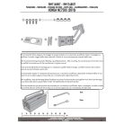 Sárvédő rögzítő kit Honda NC 750 S (2016-2020) / Honda NC 750 X (2016-2020) / Honda NC 750 X (2021-2024) GIVI