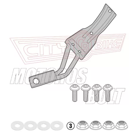 Sárvédő rögzítő kit Honda X-ADV 750 (2017-2025) / Honda Forza 750 (2021-2024) GIVI