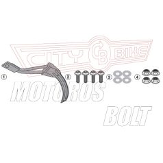   Sárvédő rögzítő kit Honda CRF1100L Africa Twin (2020-2024) / Africa Twin Adventure Sports (2020-2023) GIVI