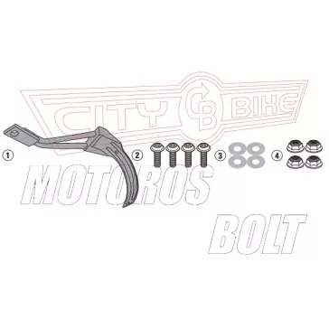   Sárvédő rögzítő kit Honda CRF1100L Africa Twin (2020-2024) / Africa Twin Adventure Sports (2020-2023) GIVI