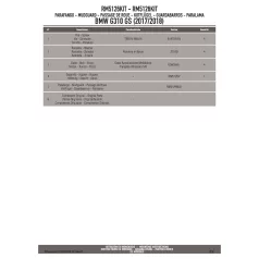 Sárvédő rögzítő kit BMW G 310 GS (2017-2024) GIVI