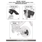 Sárvédő rögzítő kit BMW G 310 GS (2017-2024) GIVI