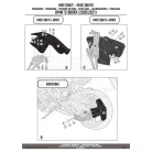 Sárvédő rögzítő kit BMW S 1000 XR (20-24) GIVI