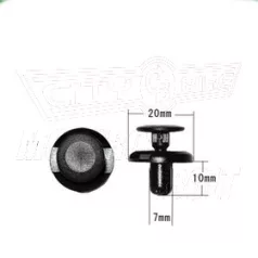 Patent műanyag 7mm Suzuki (AN250-400)